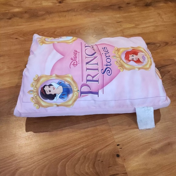 Disney Princess Stories Soft Stuffed Plush Cloth Book Pillow Snow White Aurora - Picture 3 of 12